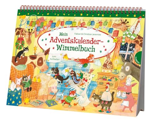 Mein Adventskalender-Wimmelbuch: zum Aufstellen