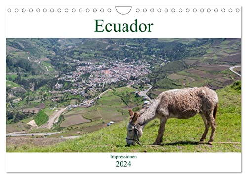 Ecuador - Impessionen (Wandkalender 2024 DIN A4 quer), CALVENDO Monatskalender