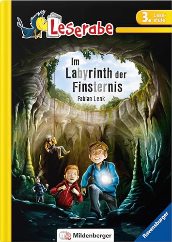 Leserabe – Im Labyrinth der Finsternis: Lesestufe 3: Lesestufe 3 - Leichter Lesen mit der Silbenmethode