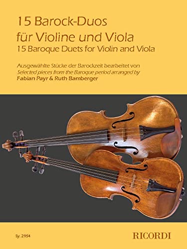 15 Barock-Duos für Violine und Viola - Violin and Viola