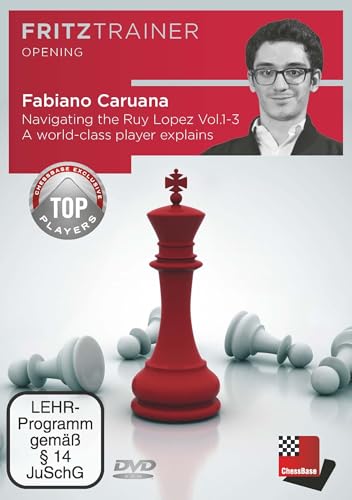 Navigating the Ruy Lopez Vol. 1-3 A world-class player explains: Fritztrainer - interaktives Video-Schachtraining von ChessBase