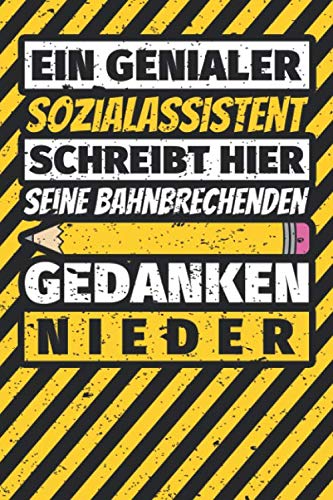 Notizbuch liniert: Sozialassistent Geschenke lustig Abschluss Geschenkidee Beruf Notizbuch liniert: Sozialassistent Geschenke lustig Abschluss Geschenkidee Beruf von Independently published