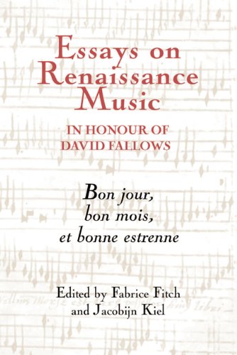 Essays on Renaissance Music in Honour of David F - Bon jour, bon mois et bonne estrenne (Studies in Medieval and Renaissance Music) von Boydell Press