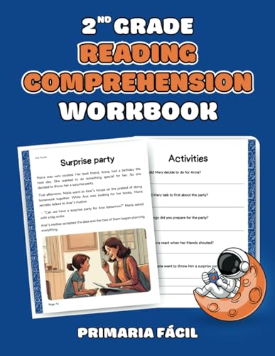 2nd Grade Reading Comprehension Workbook: Boost Reading Skills with Fun Stories and Engaging Activities von Independently published