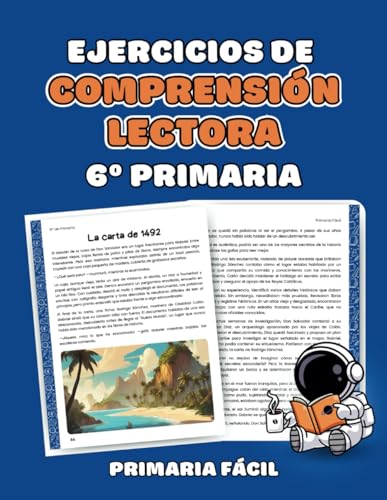 Ejercicios de Comprensión Lectora 6º de Primaria: Lecturas y Actividades de Comprensión para Niños de 12 Años von Independently published