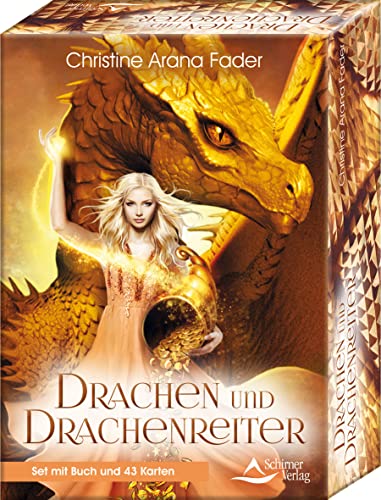 Drachen und Drachenreiter: - Set mit Buch und 43 Karten