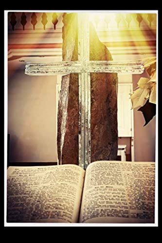 Notizbuch Glaube Licht und Hoffnung: Schönes Notizbuch für Christen | 150 linierte Seiten | ca. DIN A5 15,24 x 22,86 cm |