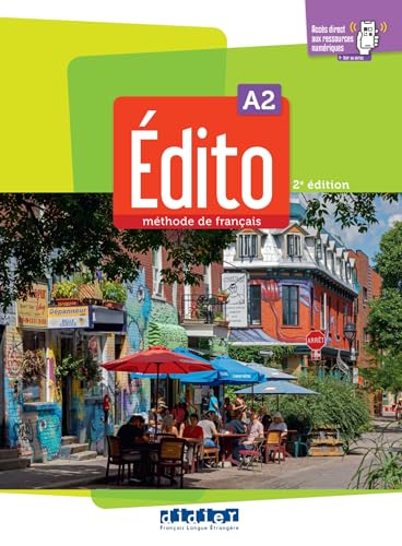 Edito 2e edition: Livre de l'eleve A2 + didierfle.app