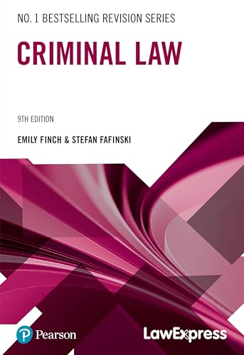 Law Express Revision Guide: Criminal Law von Pearson