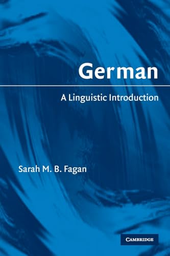 German: A Linguistic Introduction von Cambridge University Press