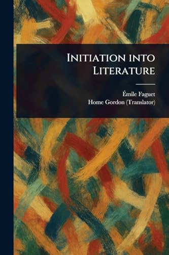 Initiation Into Literature von Anson Street Press