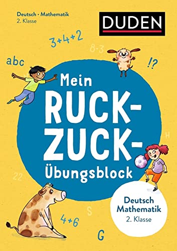 Mein Ruckzuck-Übungsblock Deutsch/Mathe 2. Klasse: Mit Lernerfolgskontrolle im Block (Ruckzuck-Blöcke)