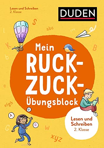 Mein Ruckzuck-Übungsblock Lesen und schreiben 2. Klasse: Mit Lernerfolgskontrolle im Block (Ruckzuck-Blöcke)