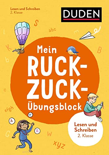 Mein Ruckzuck-Übungsblock Lesen und schreiben 2. Klasse: Mit Lernerfolgskontrolle im Block (Ruckzuck-Blöcke)