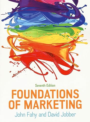 Foundations of Marketing (Economia e discipline aziendali)