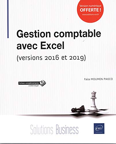Gestion comptable avec Excel - (versions 2016 et 2019) von Editions ENI