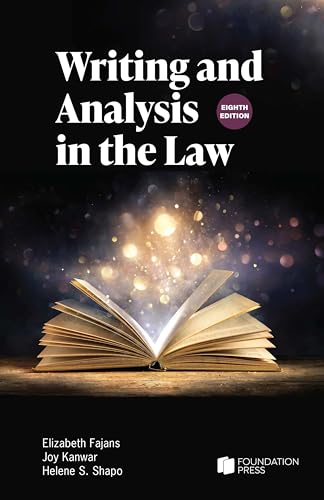 Writing and Analysis in the Law (Coursebook) von West Academic Press