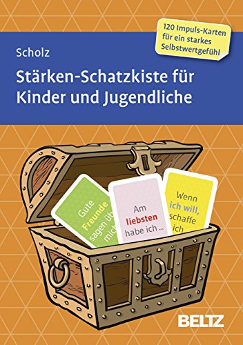 Stärken-Schatzkiste für Kinder und Jugendliche: 120 Karten mit 12-seitigem Booklet in stabiler Box, Kartenformat 5,9 x 9,2 cm (Beltz Therapiekarten) Stärken-Schatzkiste für Kinder und Jugendliche: 120 Karten mit 12-seitigem Booklet in stabiler Box, Kartenformat 5,9 x 9,2 cm (Beltz Therapiekarten)