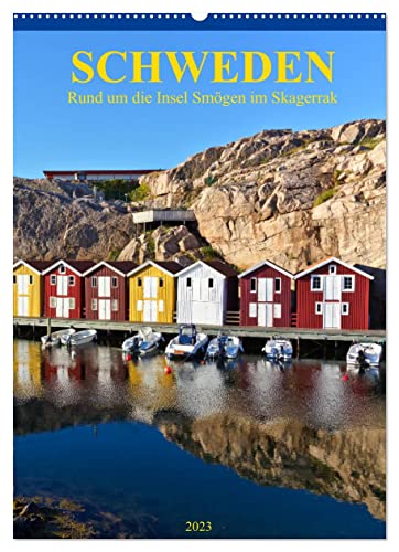 SCHWEDEN Rund um die Insel Smögen im Skagerrak (Wandkalender 2023 DIN A2 hoch): Schweden soll das ganze Jahr hindurch erfreuen (Planer, 14 Seiten ) (CALVENDO Orte)