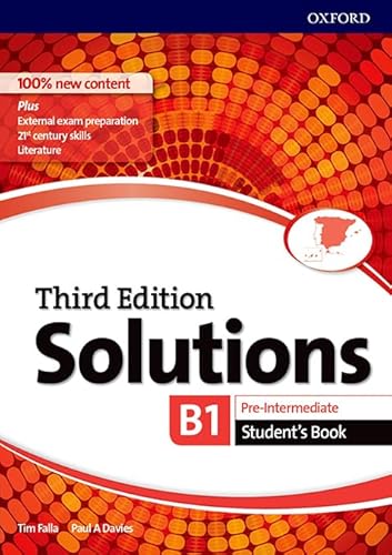 Solutions 3rd Edition Pre-Intermediate. Student's Book (Solutions Third Edition) von Oxford University Press España, S.A.