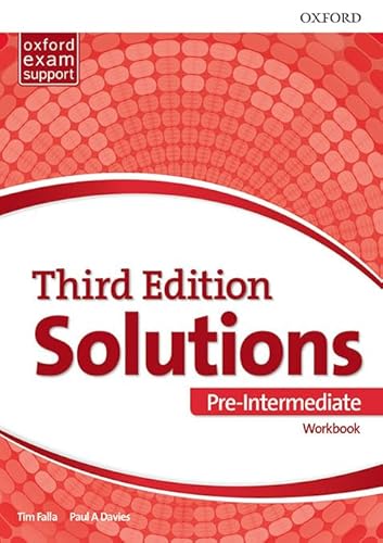 Solutions 3rd Edition Pre-Intermediate. Workbook Pk (Solutions Third Edition) von Oxford University Press España, S.A.