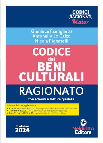 Codice dei beni culturali ragionato von Neldiritto Editore