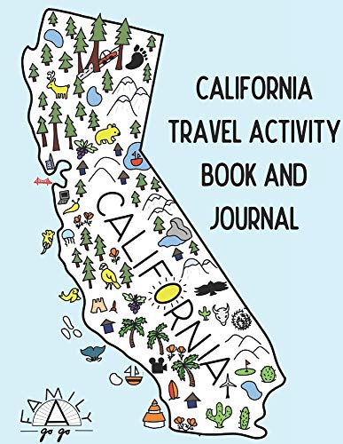 California Travel Activity Book and Journal von Independently published