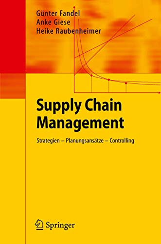 Supply Chain Management: Strategien - Planungsansätze - Controlling Supply Chain Management: Strategien - Planungsansätze - Controlling