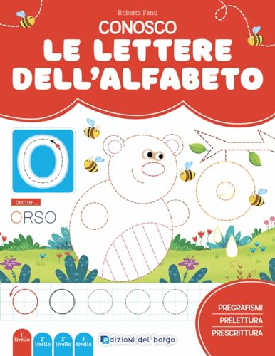 Conosco le lettere dell'alfabeto. Imparo a leggere e scrivere. Ediz. a colori von Edizioni del Borgo