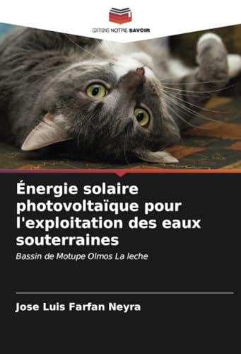 Énergie solaire photovoltaïque pour l'exploitation des eaux souterraines: Bassin de Motupe Olmos La leche von Editions Notre Savoir