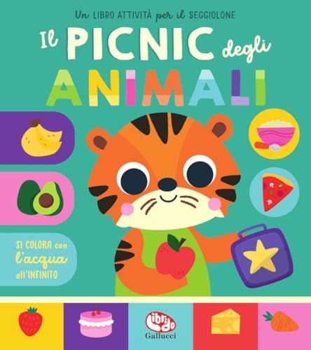 Il picnic degli animali. Ediz. a colori (Libri attività) von Librido Gallucci