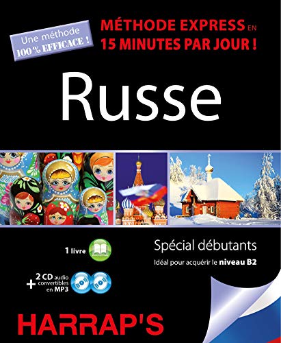 Harrap's méthode express russe - 2 CD + livre: Spécial débutants