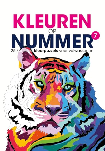 7 (Kleuren op nummer: 25 kunstige kleurpuzzels voor volwassenen)
