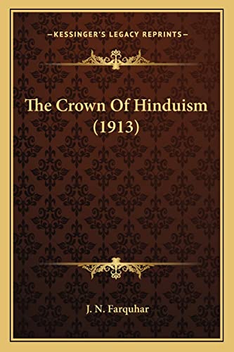 The Crown Of Hinduism (1913)