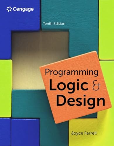 Programming Logic and Design (Mindtap Course List)