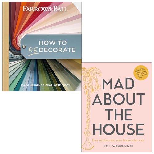 Farrow & Ball How to Decorate, Mad about the House 2 Books Collection Set