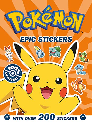 Pokemon Epic stickers: NEW for 2022 Best Sticker Activity for Pokémon fans