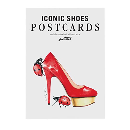 Fashionary Iconic Shoe Postcards: Illustrated By Antonio Soares von Fashionary International Limited
