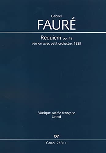 Requiem op.48 : für Soli, gem Chor und Kammerorchester Partitur