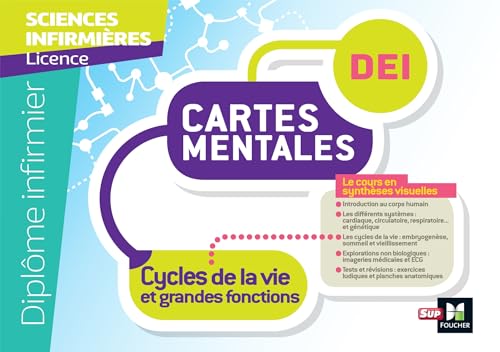 Diplôme Infirmier - IFSI - Cartes mentales - UE 2.2 - Cycles de la vie: Cartes mentales UE 2.2 Cycles de la vie et grandes fonctions Diplôme Infirmier - IFSI - Cartes mentales - UE 2.2 - Cycles de la vie: Cartes mentales UE 2.2 Cycles de la vie et grandes fonctions von FOUCHER