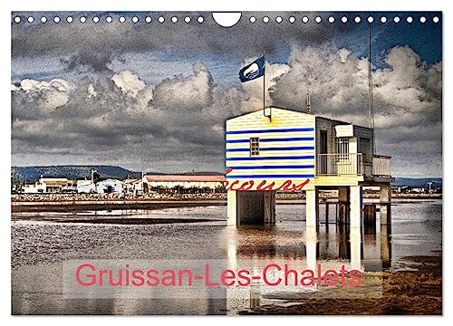 Gruissan-Les-Chalets (Wandkalender 2025 DIN A4 quer), CALVENDO Monatskalender von CALVENDO
