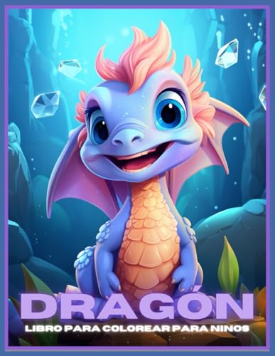 Dragón Libro De Colorear Para niños: Lindo dragón de dibujos animados, imágenes grandes, regalo creativo von Independently published