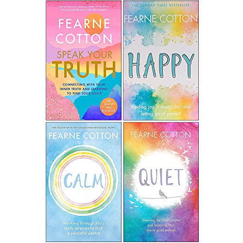 Fearne Cotton Collection 4 Books Set (Speak Your Truth, Happy, Calm & Quiet)