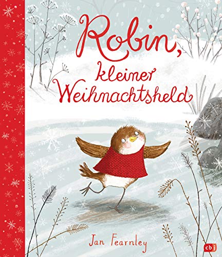 Robin, kleiner Weihnachtsheld: Cover mit Folienprägung von cbj
