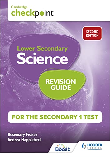 Cambridge Checkpoint Lower Secondary Science Revision Guide for the Secondary 1 Test 2nd edition: Hodder Education Group (Cambridge Primary Science)