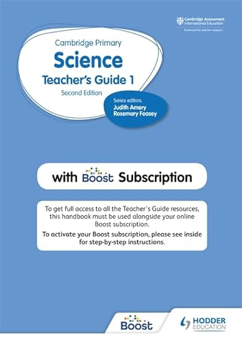 Cambridge Primary Science, Stage 1 With Boost Subscription