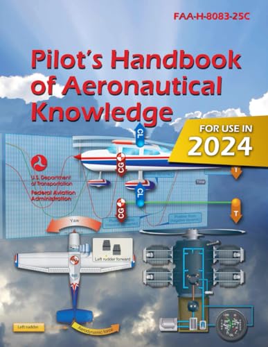 2023 Pilot’s Handbook of Aeronautical Knowledge FAA-H-8083-25C (Color Print)