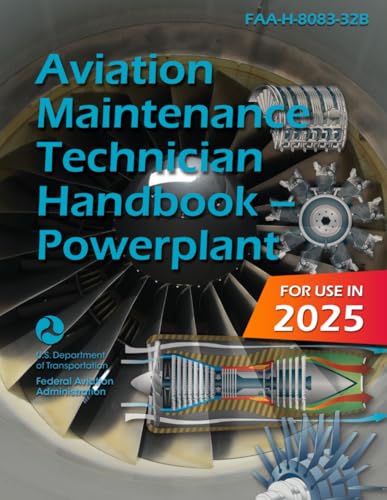 Aviation Maintenance Technician Handbook – Powerplant: FAA-H-8083-32B (Color Print)