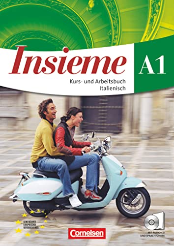 Insieme - Italienisch - Aktuelle Ausgabe - A1: Kurs- und Arbeitsbuch, Sprachführer und Hörtexte-CDs von Cornelsen Verlag GmbH