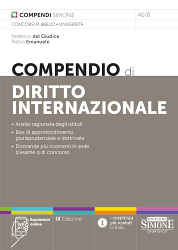 Compendio di diritto internazionale von Edizioni Simone